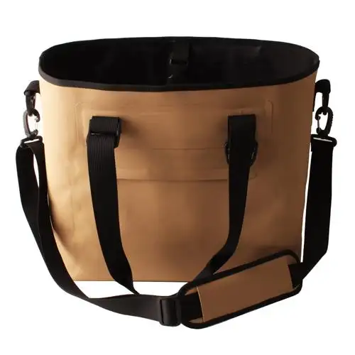 China Waterproof Tote Beach Bag with Airtight Zipper shoulder bag factory