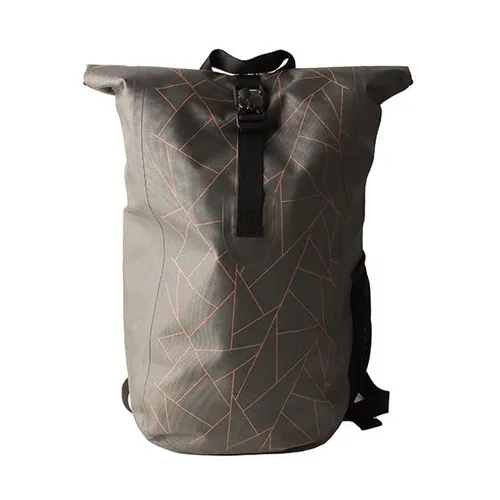 EXO G10 18L Slim style waterproof backpack roll top dry storage bag with Geometrical line